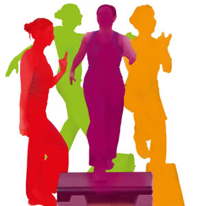 Kursleiterin für präventive Gymnastik