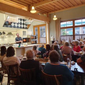 Spannende Backvorführung und viele Gespräche